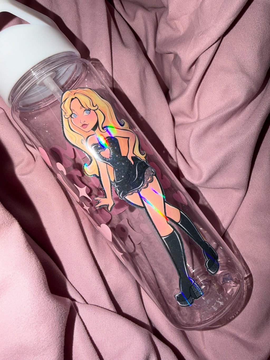 Sabrina Carpenter Inspired Water Bottle