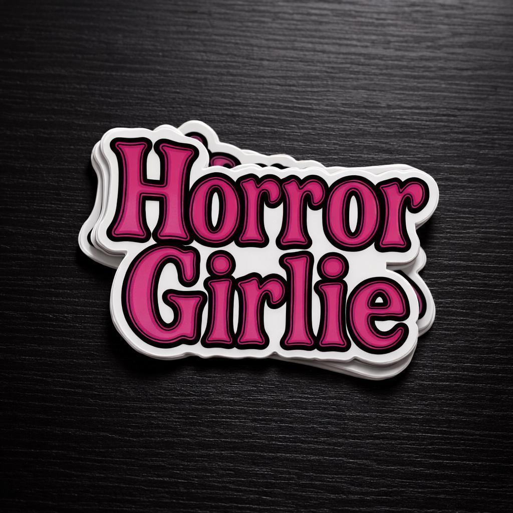 Horror Girlie Vinyl Sticker