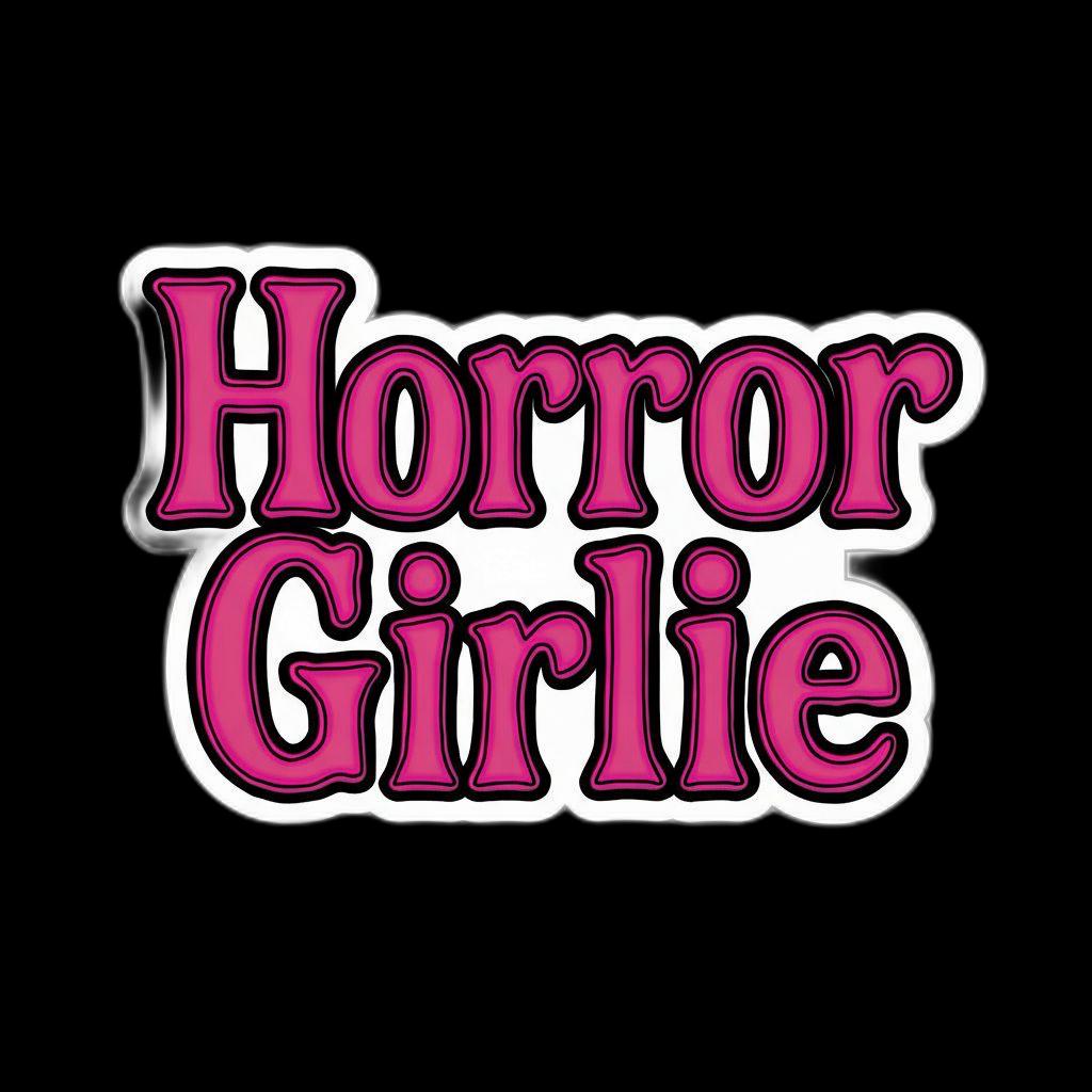 Horror Girlie Vinyl Sticker