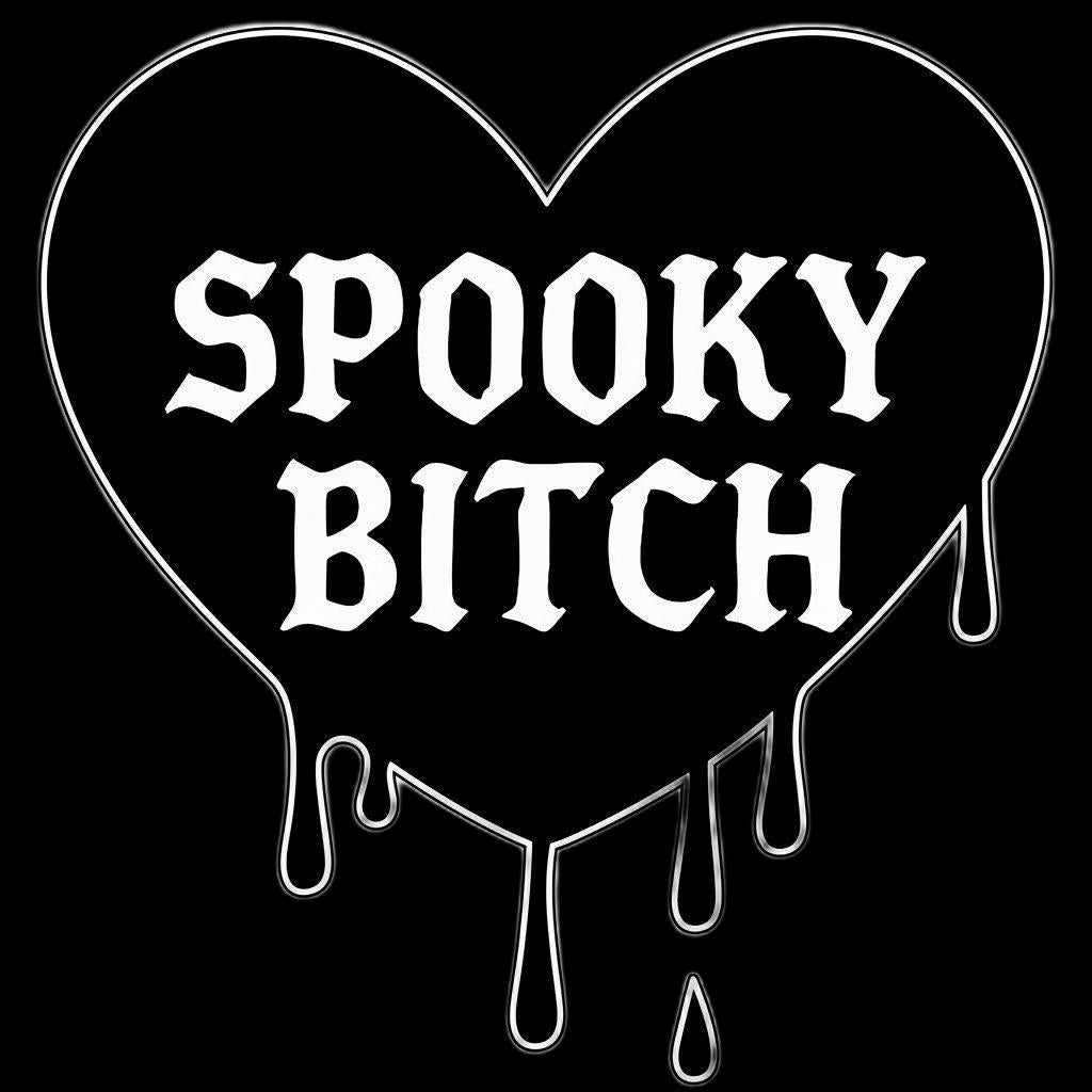 Spooky Bitch Vinyl Sticker